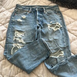 American Eagle TomGirl jeans. Size 4 x-short
